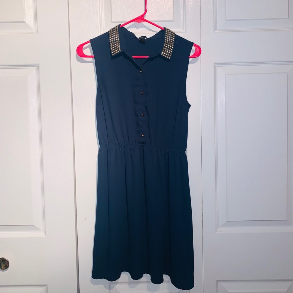 Studded Flowy Dress